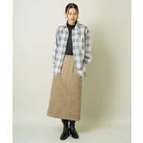 シアーチェックシャツ | a.v.v【WOMEN】 | 詳細画像5 