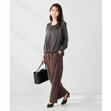 サテンバルーンブラウス | a.v.v【WOMEN】 | 詳細画像13 