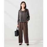 サテンバルーンブラウス | a.v.v【WOMEN】 | 詳細画像14 