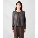サテンバルーンブラウス | a.v.v【WOMEN】 | 詳細画像16 