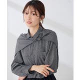 スカーフ付き チェックシャツ | a.v.v【WOMEN】 | 詳細画像2