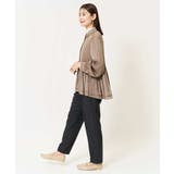 サテンウエストギャザーブラウス | a.v.v【WOMEN】 | 詳細画像13 