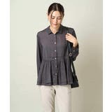 サテンウエストギャザーブラウス | a.v.v【WOMEN】 | 詳細画像15 