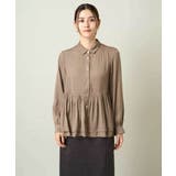 サテンウエストギャザーブラウス | a.v.v【WOMEN】 | 詳細画像20 