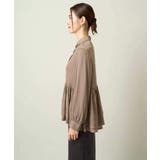 サテンウエストギャザーブラウス | a.v.v【WOMEN】 | 詳細画像22 