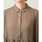 サテンウエストギャザーブラウス | a.v.v【WOMEN】 | 詳細画像24 