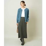 【洗える】クルーネックニットカーディガン/アンサンブル対応 | a.v.v【WOMEN】 | 詳細画像15