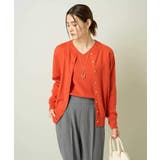 【洗える】クルーネックニットカーディガン/アンサンブル対応 | a.v.v【WOMEN】 | 詳細画像2