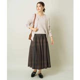 【洗える】クルーネックニットカーディガン/アンサンブル対応 | a.v.v【WOMEN】 | 詳細画像29