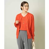 【洗える】クルーネックニットカーディガン/アンサンブル対応 | a.v.v【WOMEN】 | 詳細画像3