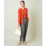 【洗える】クルーネックニットカーディガン/アンサンブル対応 | a.v.v【WOMEN】 | 詳細画像6