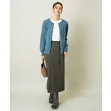 【洗える】クルーネックニットカーディガン/アンサンブル対応 | a.v.v【WOMEN】 | 詳細画像13 