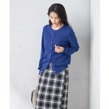 【洗える】クルーネックニットカーディガン/アンサンブル対応 | a.v.v【WOMEN】 | 詳細画像16 