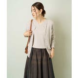 【洗える】クルーネックニットカーディガン/アンサンブル対応 | a.v.v【WOMEN】 | 詳細画像30 