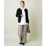 【洗える】クルーネックニットカーディガン/アンサンブル対応 | a.v.v【WOMEN】 | 詳細画像48 