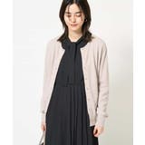 ライトグレー | 【洗える】クルーネックニットカーディガン/アンサンブル対応 | a.v.v【WOMEN】