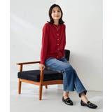 【洗える】クルーネック美ラクるカーディガン | a.v.v【WOMEN】 | 詳細画像11