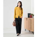 【洗える】クルーネック美ラクるカーディガン | a.v.v【WOMEN】 | 詳細画像15