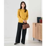 【洗える】クルーネック美ラクるカーディガン | a.v.v【WOMEN】 | 詳細画像17