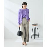 【洗える】クルーネック美ラクるカーディガン | a.v.v【WOMEN】 | 詳細画像33