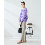 【洗える】クルーネック美ラクるカーディガン | a.v.v【WOMEN】 | 詳細画像35