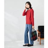 【洗える】クルーネック美ラクるカーディガン | a.v.v【WOMEN】 | 詳細画像9