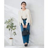 ヘアリーラメクルーネックカーディガン | a.v.v【WOMEN】 | 詳細画像18 