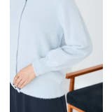 ヘアリーラメクルーネックカーディガン | a.v.v【WOMEN】 | 詳細画像33 