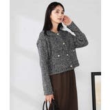 ツイードニットジャケット | a.v.v【WOMEN】 | 詳細画像2