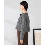 ツイードニットジャケット | a.v.v【WOMEN】 | 詳細画像8