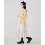 【2WAY】クルーネッククロップドカーディガン | a.v.v【WOMEN】 | 詳細画像14