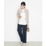 【洗える/UVカット】クルーネックカーディガン | a.v.v【WOMEN】 | 詳細画像28 