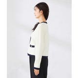 メタルボタンカノコニットジャケット | a.v.v【WOMEN】 | 詳細画像21 