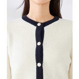 メタルボタンカノコニットジャケット | a.v.v【WOMEN】 | 詳細画像23 