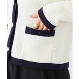 メタルボタンカノコニットジャケット | a.v.v【WOMEN】 | 詳細画像26 