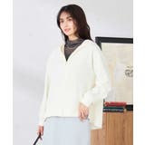 バックフレアダンボールパーカー | a.v.v【WOMEN】 | 詳細画像11 