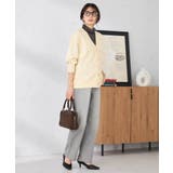 スウェットライクVネックカーディガン | a.v.v【WOMEN】 | 詳細画像14 