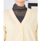 スウェットライクVネックカーディガン | a.v.v【WOMEN】 | 詳細画像18 