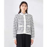 ファンシーツイードカーディガン | a.v.v【WOMEN】 | 詳細画像7 