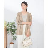 Vネックミドル丈カーディガン | a.v.v【WOMEN】 | 詳細画像12 