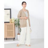 Vネックミドル丈カーディガン | a.v.v【WOMEN】 | 詳細画像13 