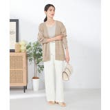 Vネックミドル丈カーディガン | a.v.v【WOMEN】 | 詳細画像15 