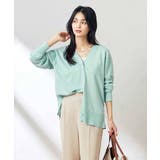 Vネックミドル丈カーディガン | a.v.v【WOMEN】 | 詳細画像3 