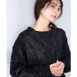 チュール刺繍レースカーディガン | a.v.v【WOMEN】 | 詳細画像16 
