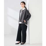 ダンボールジップカーディガン | a.v.v【WOMEN】 | 詳細画像24 