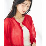 【2WAY】シアークルーネックカーディガン | a.v.v【WOMEN】 | 詳細画像7 