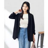 ジャージーテーラードジャケット/ジャーディガン | a.v.v【WOMEN】 | 詳細画像4