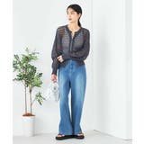 ダブルジップメッシュニットブルゾン | a.v.v【WOMEN】 | 詳細画像16