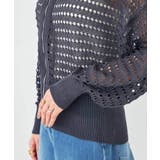 ダブルジップメッシュニットブルゾン | a.v.v【WOMEN】 | 詳細画像26