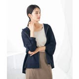 バックフレアシアーパーカー | a.v.v【WOMEN】 | 詳細画像2 